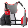NRS Chinook OS Fishing Lifejacket (PFD) in Red open