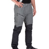 NRS Men's Freefall Dry Pants in Gray model frontcrop