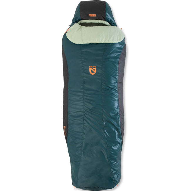 Nemo Women's Tempo 20 Synthetic Sleeping Bag in Lagoon/Celadon Green full